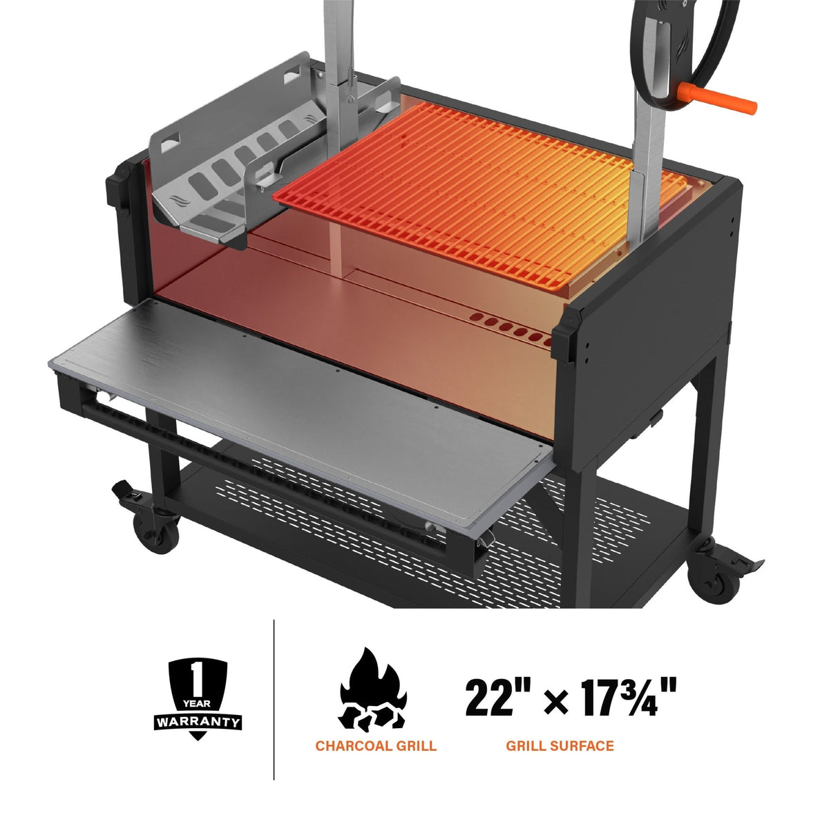 Blackstone Bronco Open Flame Grill