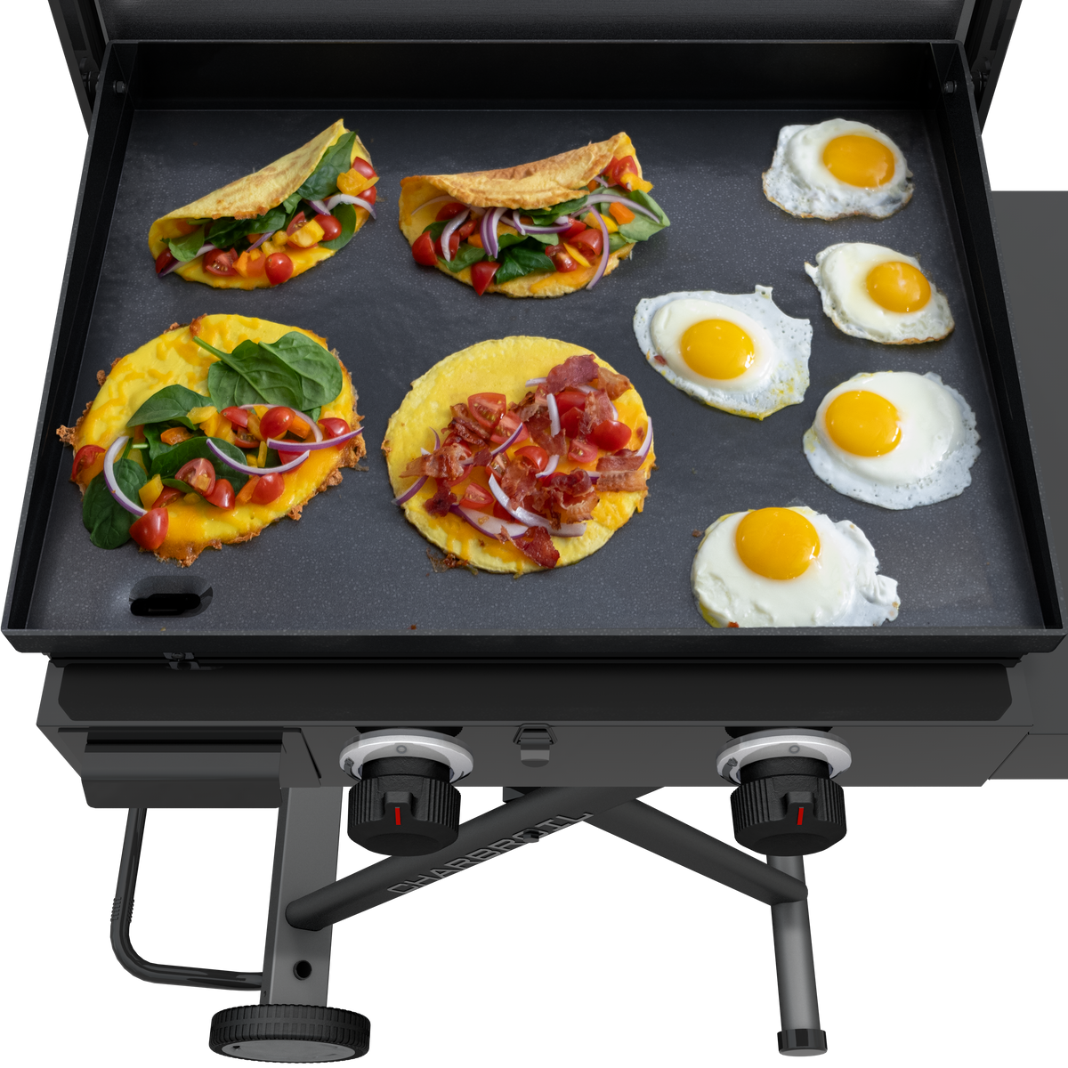 Char-Broil Performance Series 2-Burner Gas Griddle, Cart, Black