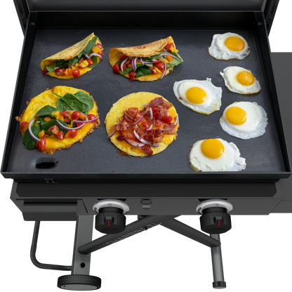 Char-Broil Performance Series 2-Burner Gas Griddle, Cart, Black