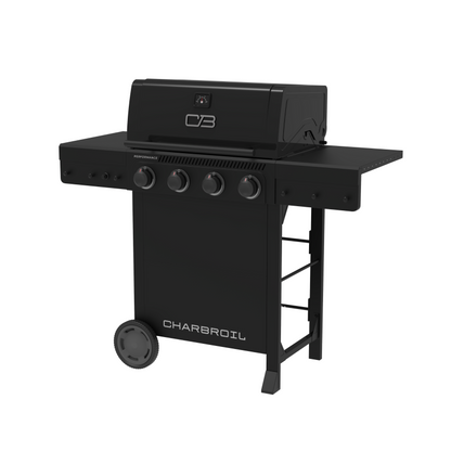 Char-Broil Performance Series 4 Burner Gas Grill Cart Black