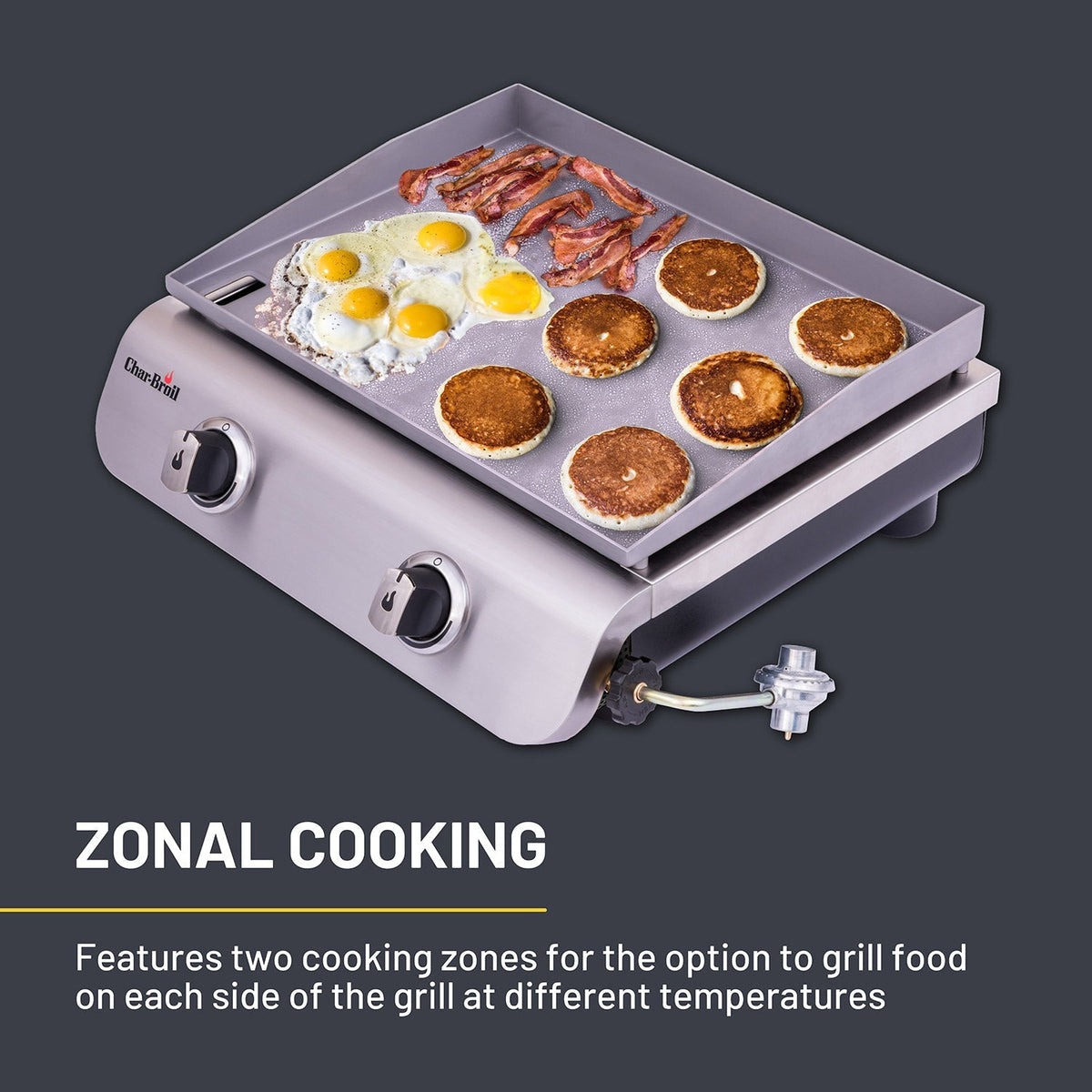 Char-Broil 2-Burner Tabletop Gas Griddle