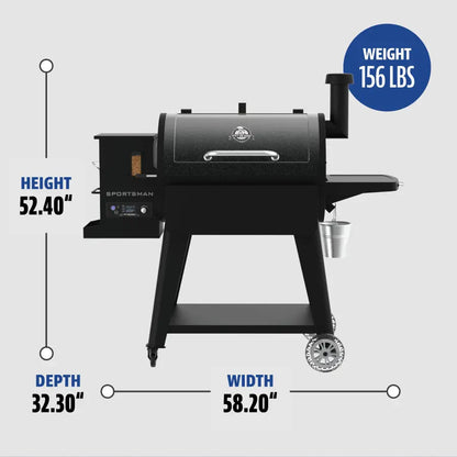Pit Boss Sportsman 850 Wood Pellet Grill - PB850SPW2