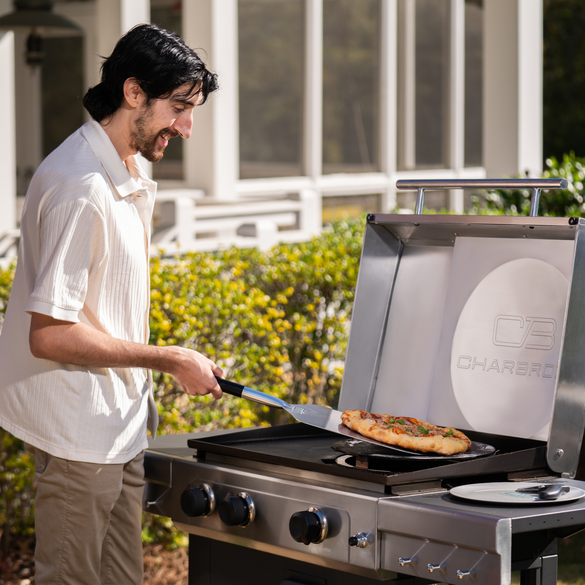 Char-Broil Versa-Tile 28" 3-Burner All-in-one Cooking Station
