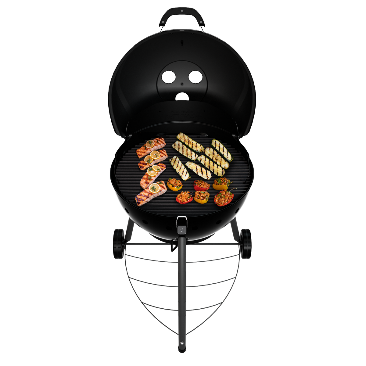 Char-Broil Kettleman TRU-Infrared Charcoal Grill Black