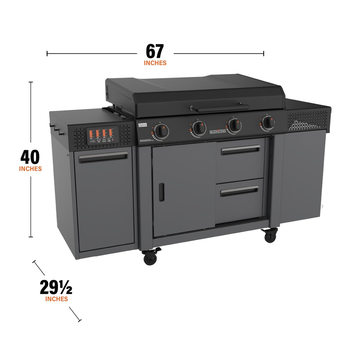 Blackstone 36" Griddle Deluxe with Extendable Side Table