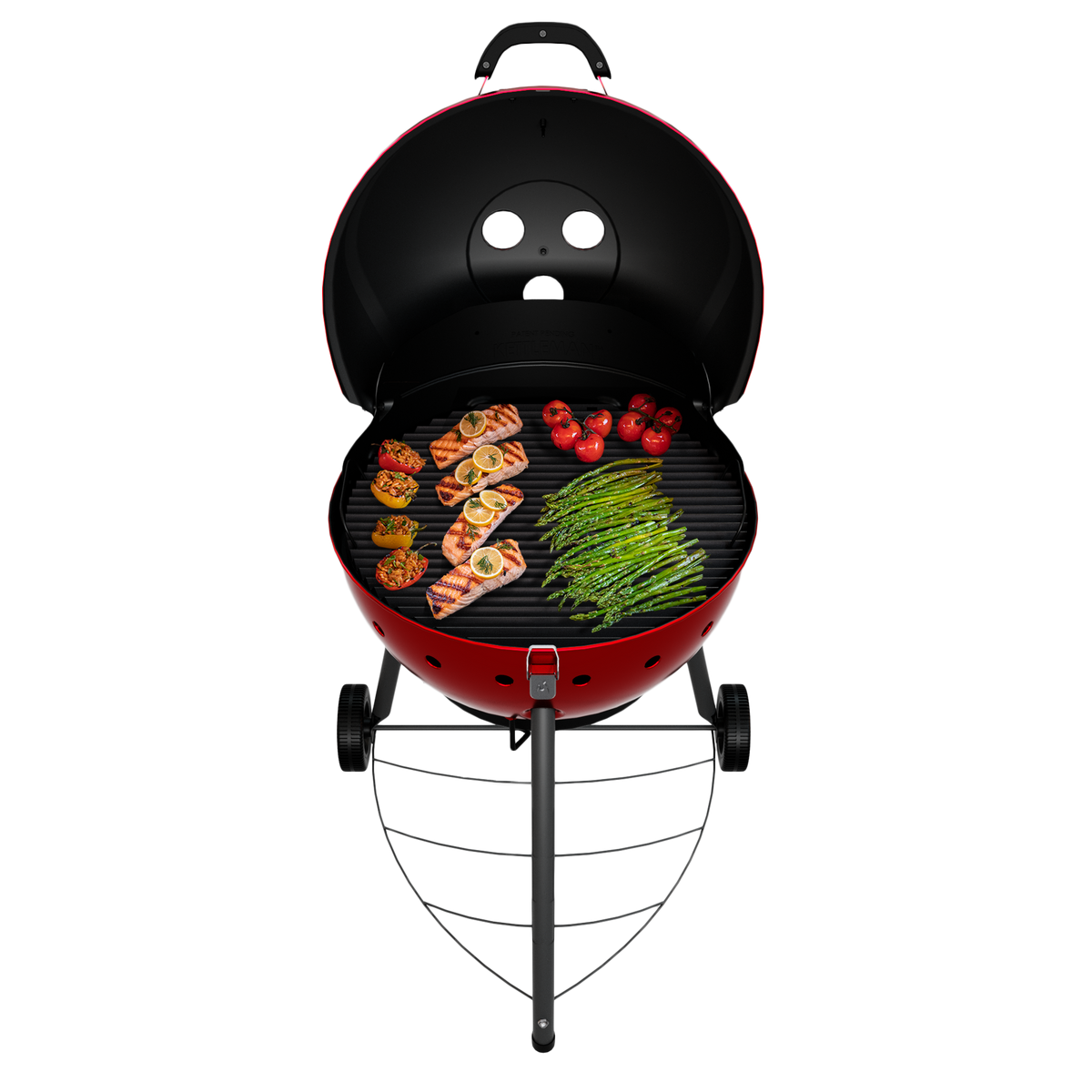Char-Broil Kettleman TRU-Infrared Charcoal Grill Red