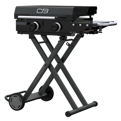 Char-Broil Performance Series 2-Burner Gas Griddle, Cart, Black