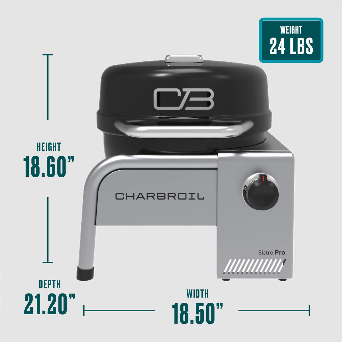Char-Broil Bistro Pro Gas Tabletop (Blackout)