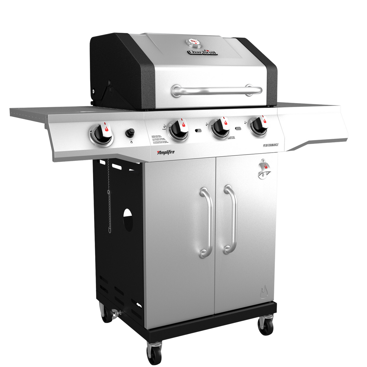 Char-Broil Performance 3B Gas Grill 375 Premium Silver