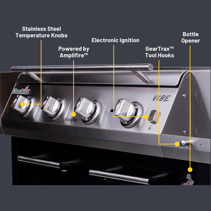 Char-Broil Vibe 535 Gas Grill - Griddle