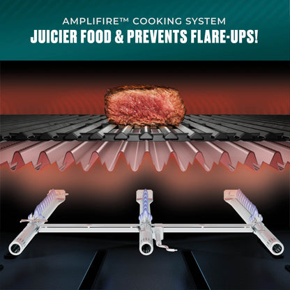 Char-Broil Pro Series 3 Burner Gas Grill & Griddle (Side Burner)