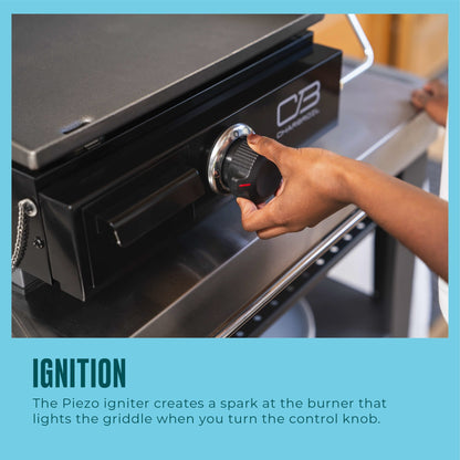 Char-Broil Performance Series 1-Burner Gas Griddle, Black