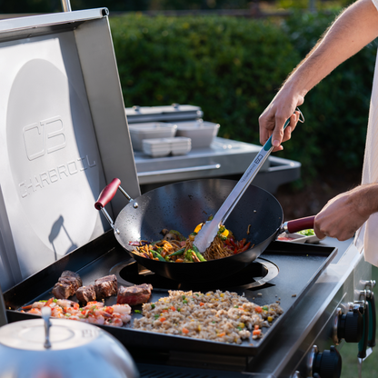 Char-Broil Versa-Tile 28" 3-Burner All-in-one Cooking Station