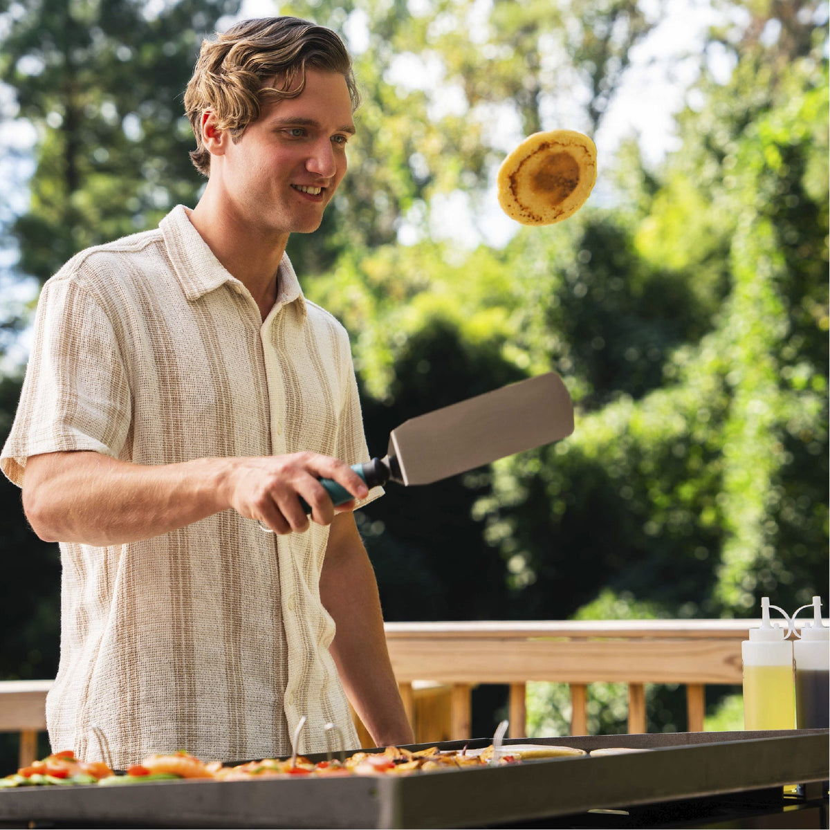Char-Broil Performance Series 4-Burner Gas Griddle, Cart, Black