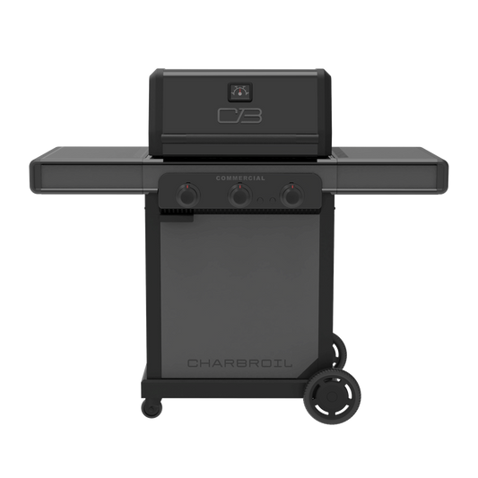 Char-Broil Commercial Series 3 Burner Gas Grill & Griddle (Black)