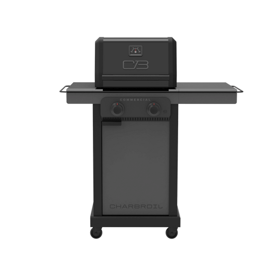 Char-Broil Commercial Series 2 Burner Gas Grill & Griddle (Black)