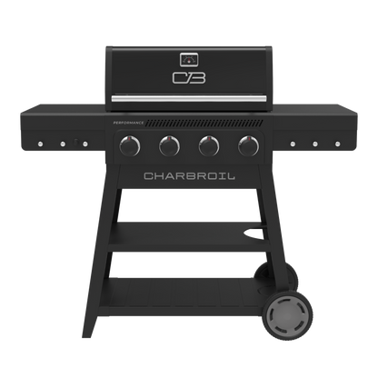 Char-Broil Performance Series 4-Burner Gas Grill with FlavorMax (Cart, Black)