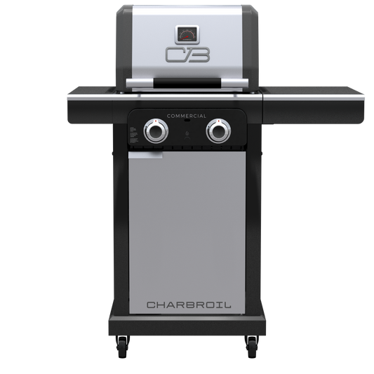 Char-Broil Commercial Series 2 Burner Gas Grill & Griddle