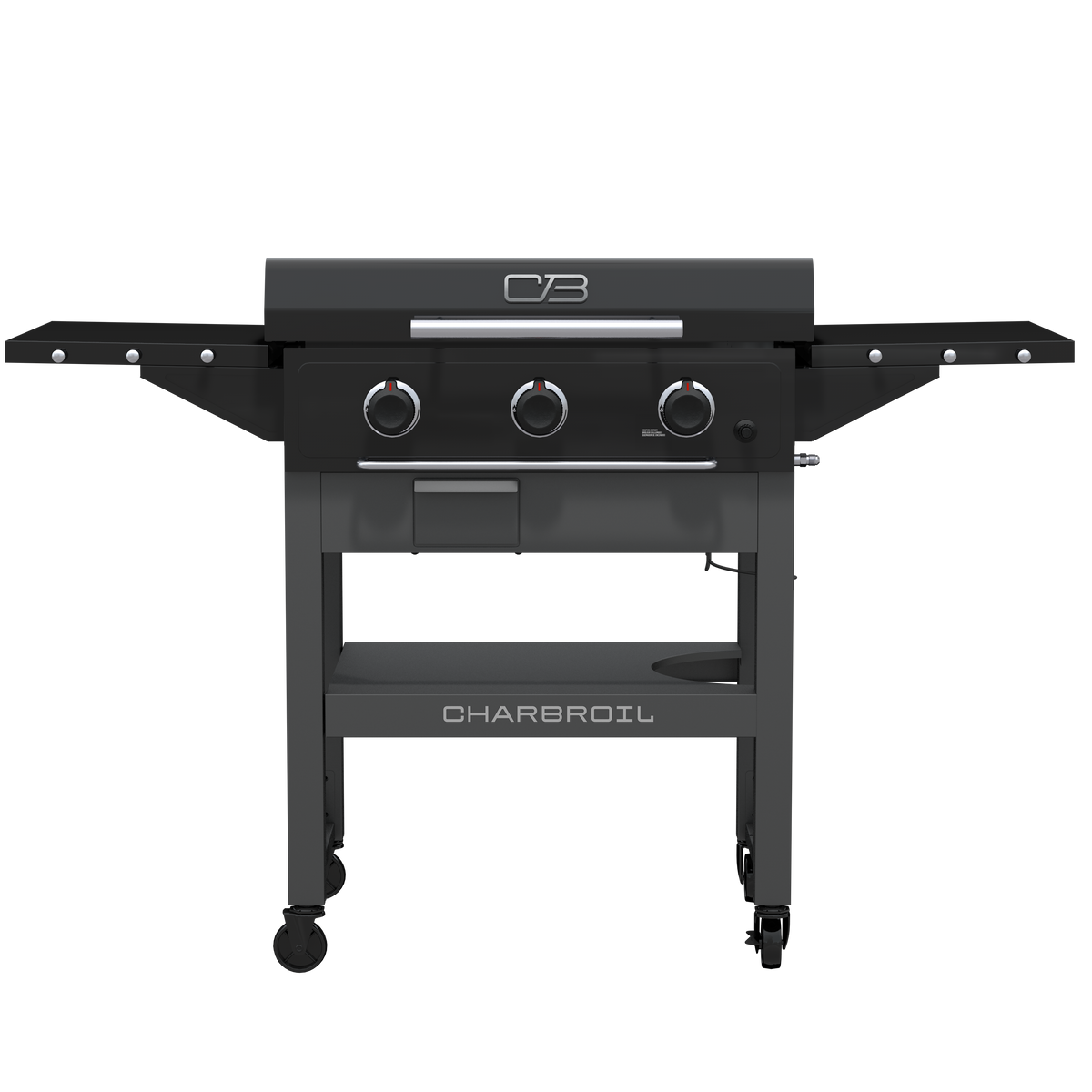 Char-Broil Performance Series 3-Burner Gas Griddle, Cart, Black