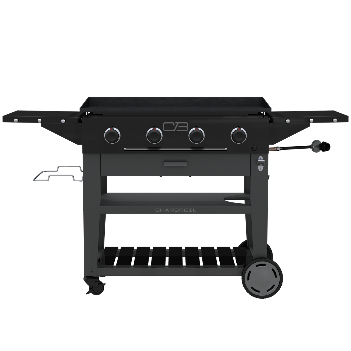 Char-Broil Performance Series 4-Burner Gas Griddle, Cart, Black