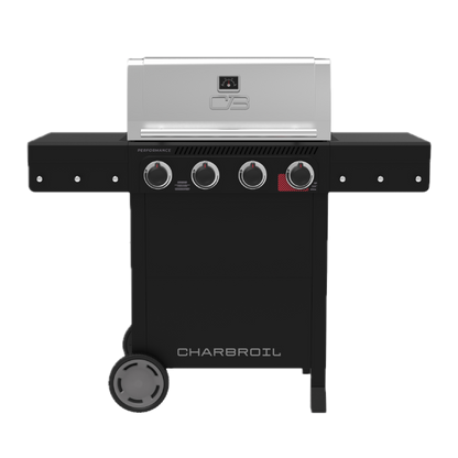 Char-Broil Performance Series 4-Burner Gas Grill, Cart with Sear Burner, Black