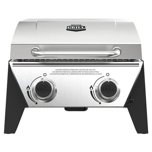 Expert Grill 2-Burner Portable Propane Grill