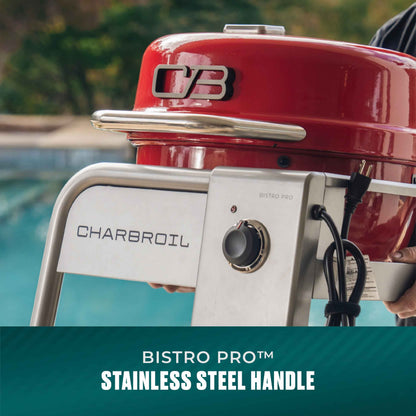 Char-Broil Bistro Pro Tabletop Electric Grill Red