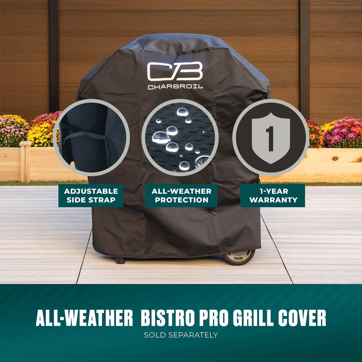 Char-Broil Bistro Pro Electric Grill & Griddle + Charcoal Mode Red