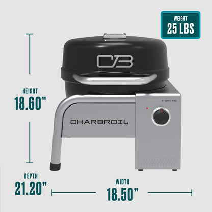 Char-Broil Bistro Pro Tabletop Electric Grill Black