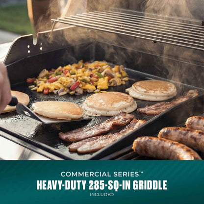 Char-Broil Commercial Series 2 Burner Gas Grill & Griddle