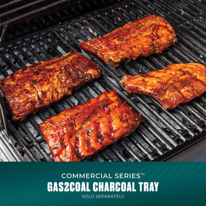 Char-Broil Commercial Series 3 Burner Gas Grill & Griddle (Black)