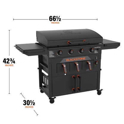 Blackstone 36” Griddle Airfryer Combo (Natural Gas)