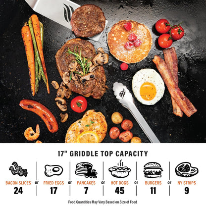 Blackstone 17" Tabletop Griddle with Hood