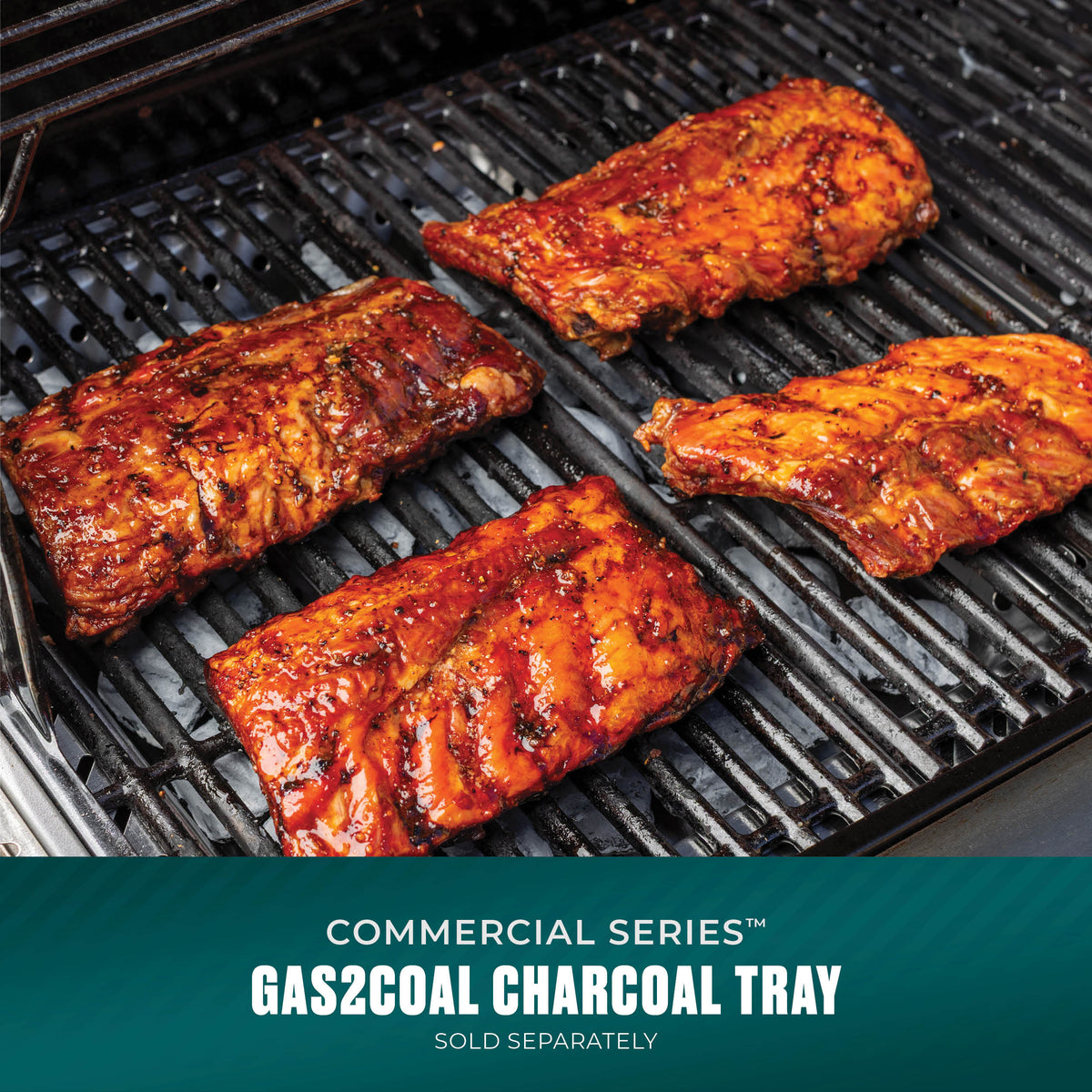 Char-Broil Commercial Series 2 Burner Gas Grill & Griddle