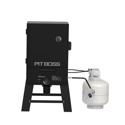Pit Boss 30" Gas Vertical Smoker with Built-In Thermometer