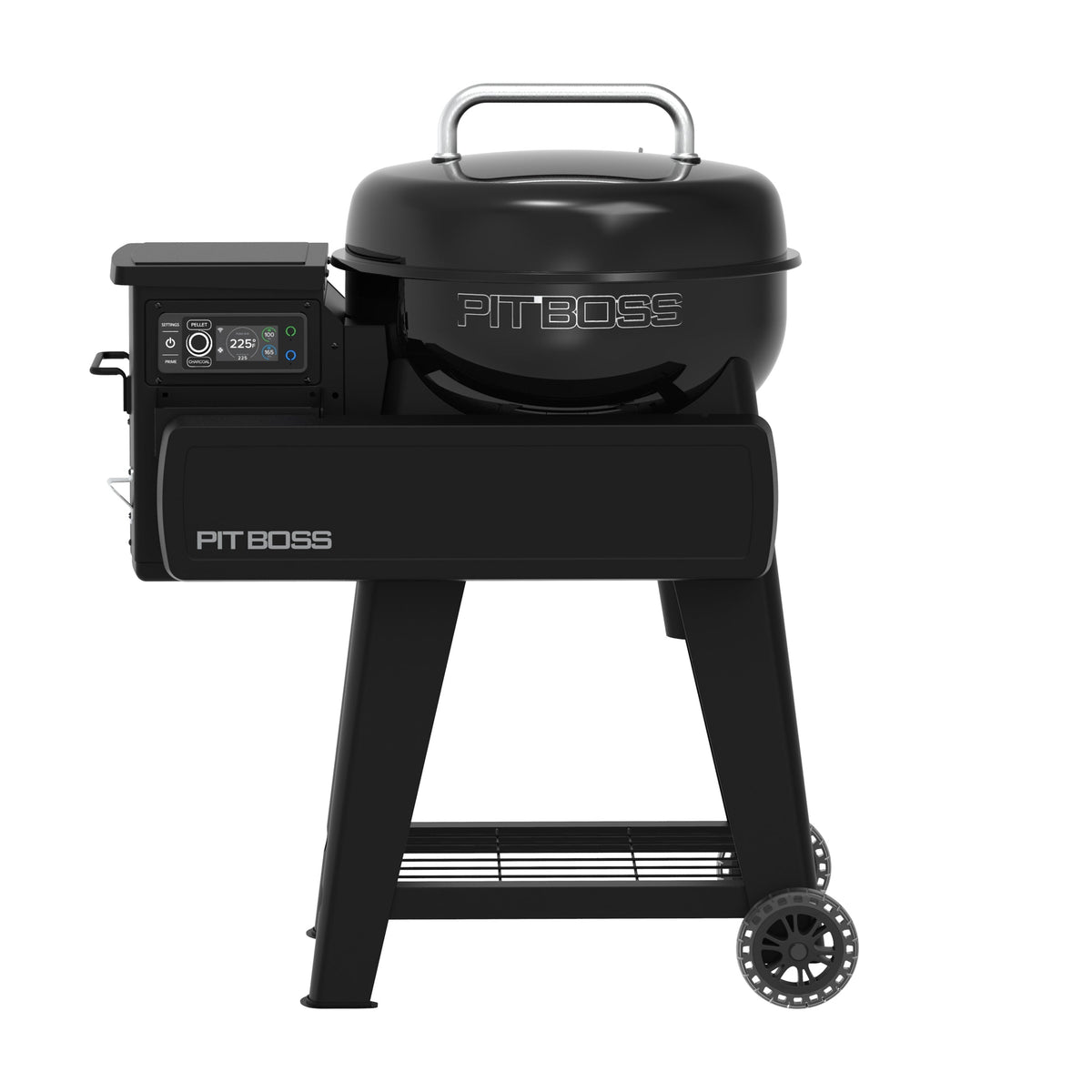 Pit Boss 11213AMZ Wood Pellet & Charcoal Kettle Combo Grill