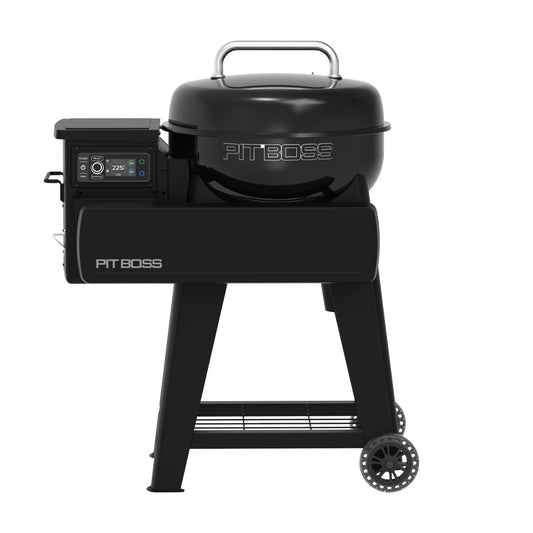 Pit Boss 11213AMZ Wood Pellet & Charcoal Kettle Combo Grill