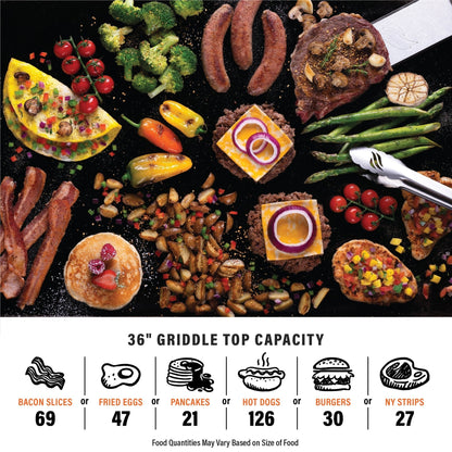 Blackstone 36" Drop-in Griddle with Hood (Propane)