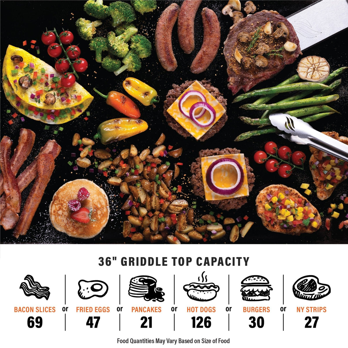 Blackstone 36" Built-in Griddle with Hood (Natural Gas)