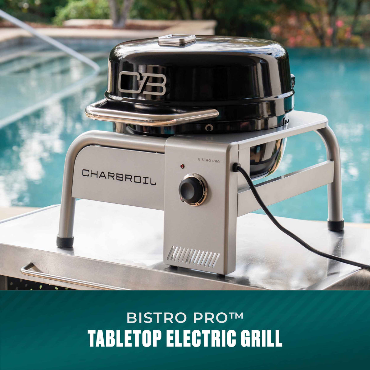 Char-Broil Bistro Pro Tabletop Electric Grill Black