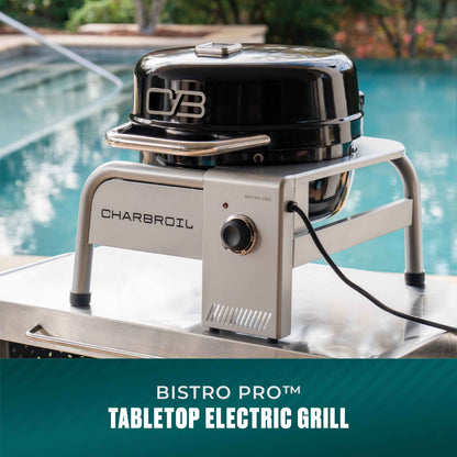 Char-Broil Bistro Pro Tabletop Electric Grill Black