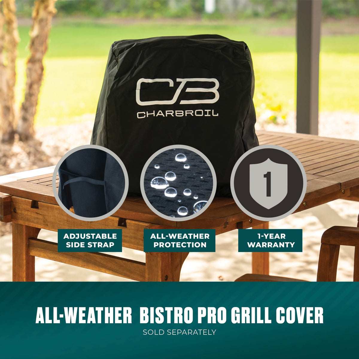 Char-Broil Bistro Pro Tabletop Electric Grill Black