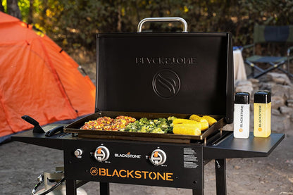 Blackstone 1883 Original 28-inch Omnivore Griddle with Hood — Black