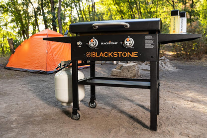 Blackstone 1883 Original 28-inch Omnivore Griddle with Hood — Black