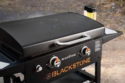 Blackstone 1883 Original 28-inch Omnivore Griddle with Hood — Black