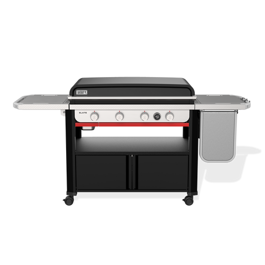 Weber Slate® 36" Rust-Resistant Griddle with Flip-Up Side Table (Liquid Propane)
